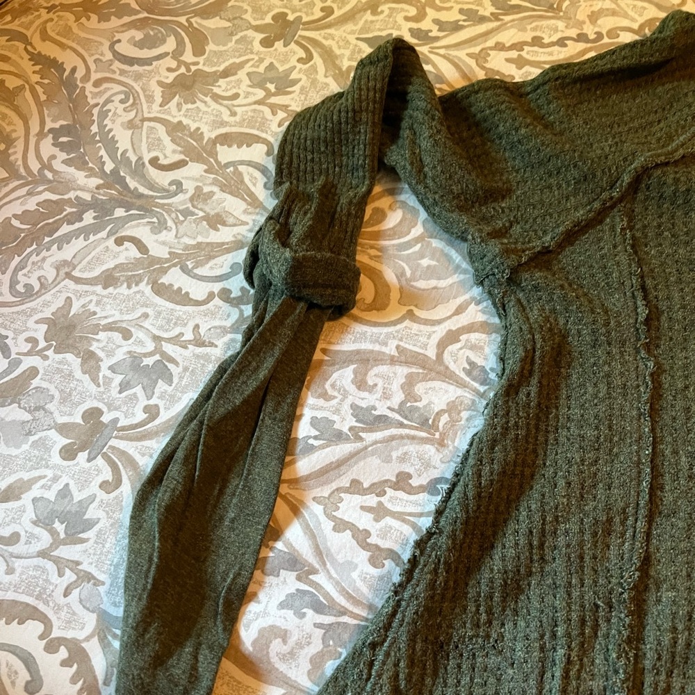 Free People women’s waffle knit top